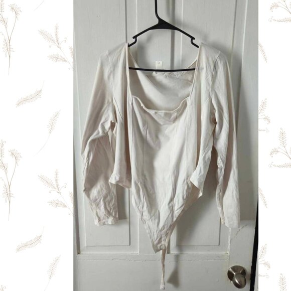 H&M Square Neck Body Suit Sz XXL - Picture 1 of 2